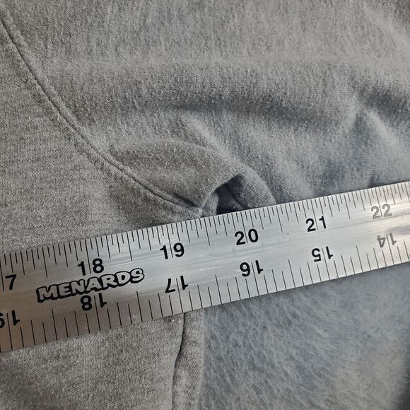 Champion Hoodie Kids XL Grey Reverse Weave Mesh Net Pocket Sweatshirt Pullover - Picture 3 of 10